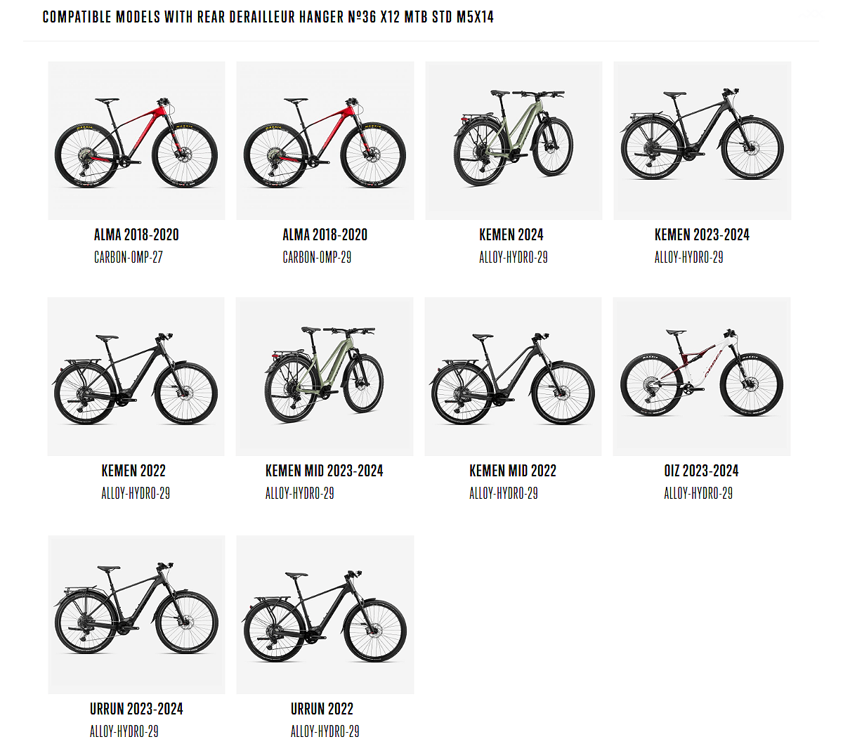 Bici orbea mtb 2025 29